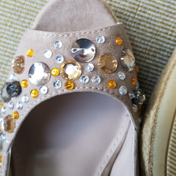 Women's wedge slingback sandals - Picture 3 of 4